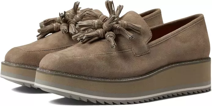 Лоферы Gracelyn Tassel Johnston & Murphy, цвет Taupe Suede