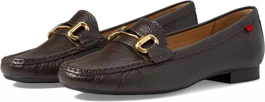 Лоферы Grand Street Marc Joseph New York, цвет Brown Grainy