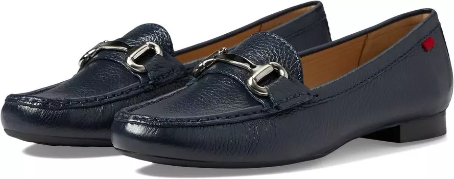 Лоферы Grand Street Marc Joseph New York, цвет Navy Grainy