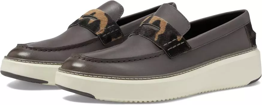 Лоферы Grandpro Topspin Penny Loafer Cole Haan, цвет Dark Pavement/Ivory