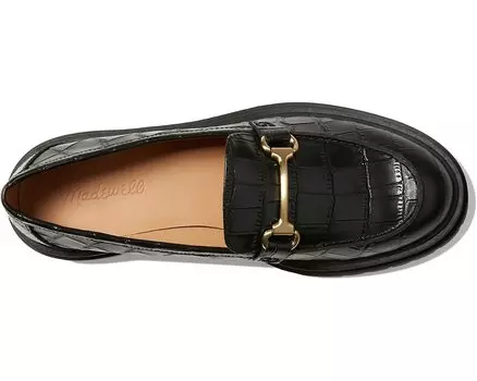 Лоферы Greenwich Hardware Lug Loafer Madewell, черный
