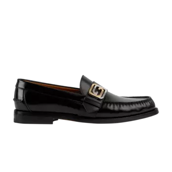Лоферы Gucci GG Buckle Loafer, черный