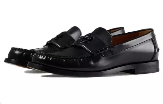 Лоферы Gucci Interlocking G, черный