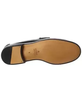 Лоферы Gucci Interlocking G из замши и кожи, коричневый