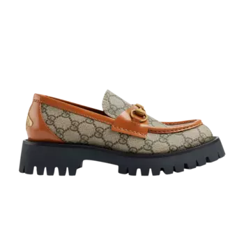 Лоферы Gucci Wmns Horsebit Loafer, коричневый