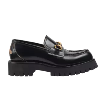 Лоферы Gucci Wmns Lug Sole Loafer, черный