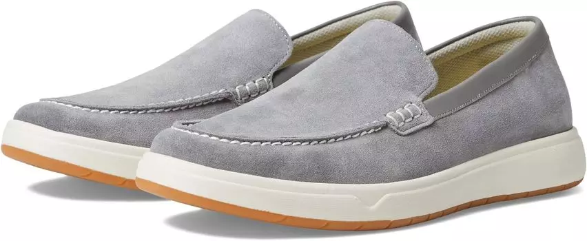 Лоферы Heist Moc Toe Venetian Loafer Florsheim, цвет Gray Suede