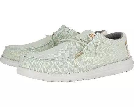 Лоферы Hey Dude Wally Coastline Jute, цвет Stone White