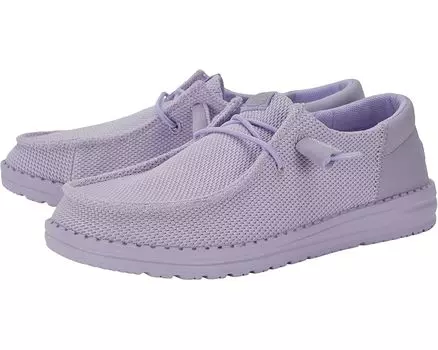 Лоферы Hey Dude Wendy Funk Mono Slip-On Casual Shoes, цвет Lilac
