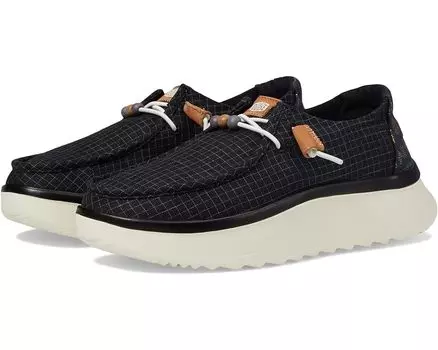 Лоферы Hey Dude Wendy Peak Baja Stripe, черный