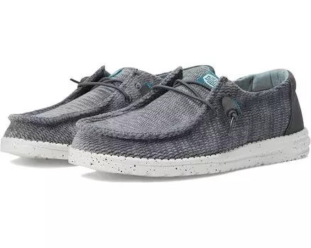 Лоферы Hey Dude Wendy Wave Corduroy, цвет Charcoal