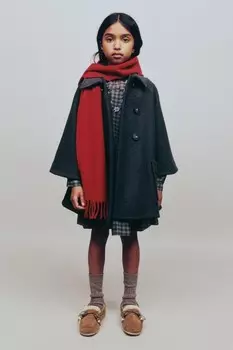 Лоферы из разделенной замши ZARA, бежевый