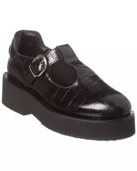 Лоферы из водонепроницаемой кожи Aquatalia Malvina, черный