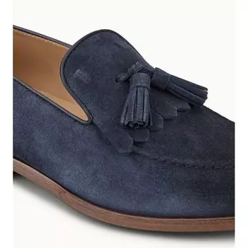 Лоферы из Замши TOD's, синий