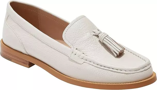 Лоферы Jack Rogers Wells Mid Heel, цвет Oat Milk