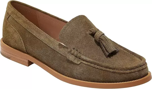 Лоферы Jack Rogers Wells Mid Heel, цвет Cafe Au Lait/Ivory