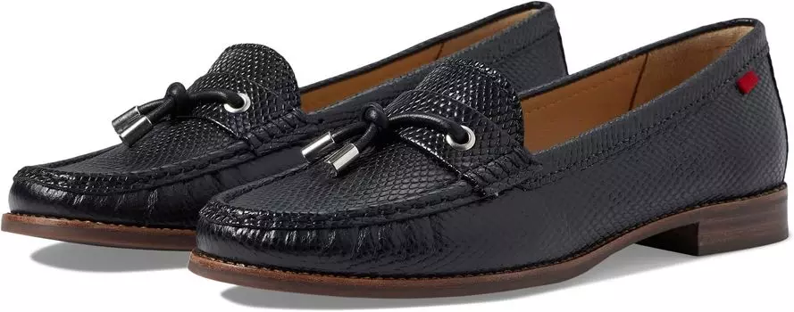 Лоферы Jackson Street Marc Joseph New York, цвет Black Embossed