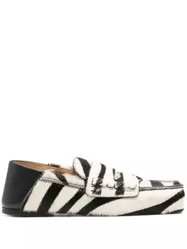 Лоферы Jacquemus Les mocassins Carr, черный