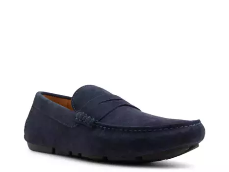 Лоферы Jefferson Driving Loafer Brooks Brothers, темно-синий