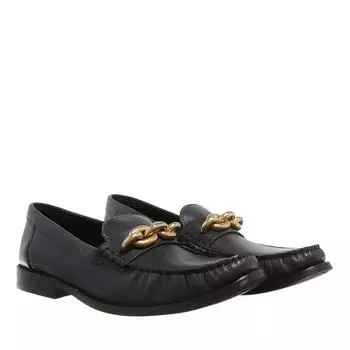 Лоферы jess leather loafer amazon Coach, зеленый