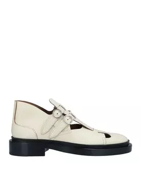 Лоферы Jil Sander, слоновая кость