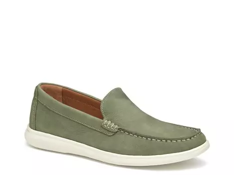 Лоферы Johnston & Murphy Brannon, зеленый