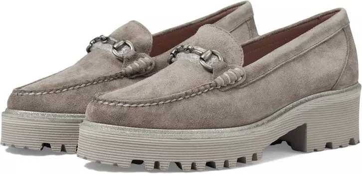Лоферы Johnston & Murphy Emmalynn Bit Loafer, серо-коричневый
