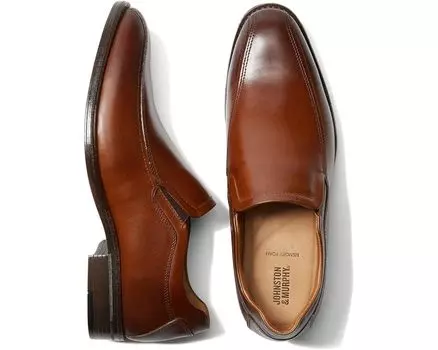 Лоферы Johnston & Murphy Lewis Venetian, цвет Tan Full Grain