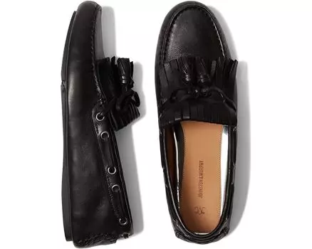 Лоферы Johnston & Murphy Maggie Kiltie Tassel, цвет Black Glove