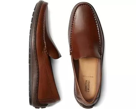 Лоферы Johnston & Murphy Nichols Venetian, цвет Tan Full Grain