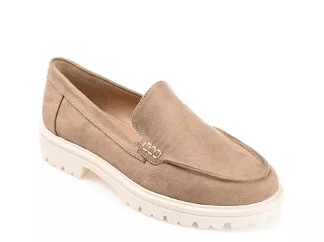 Лоферы Journee Collection Erika, серо-коричневый