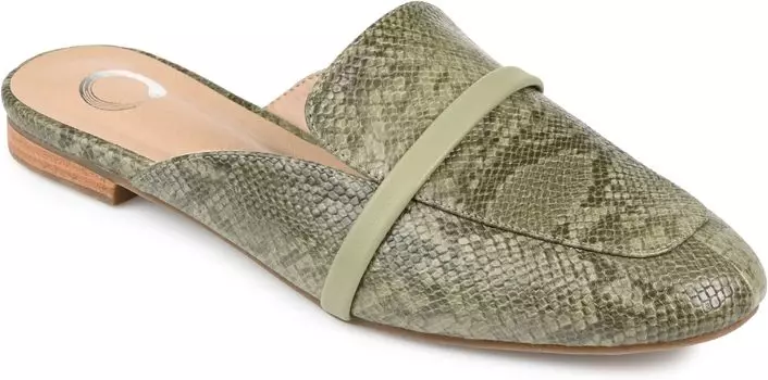 Лоферы Journee Collection Reneye Flat, цвет Olive