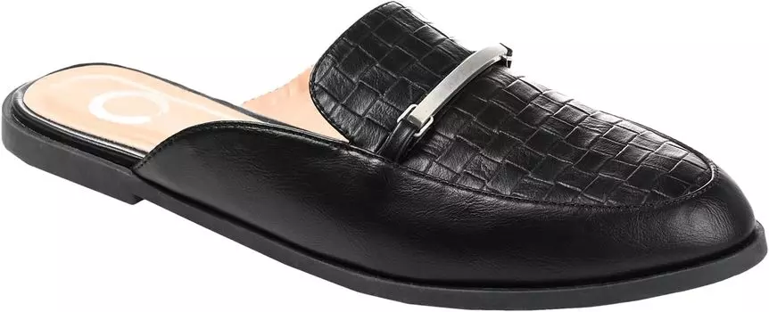 Лоферы Journee Collection Rubee Mule, черный