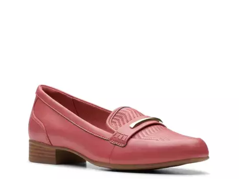 Лоферы Juliet Aster Loafer Clarks, розовый