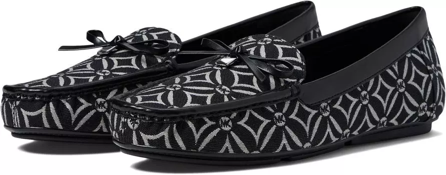 Лоферы Juliette Moc MICHAEL Michael Kors, цвет Black/Light Cream