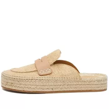 Лоферы JW Anderson Espadrilles, бежевый