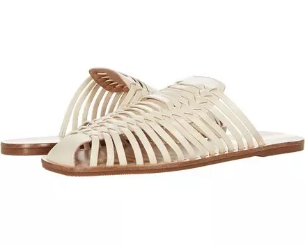 Лоферы KAANAS Abai Huarache Leather Slide, белый