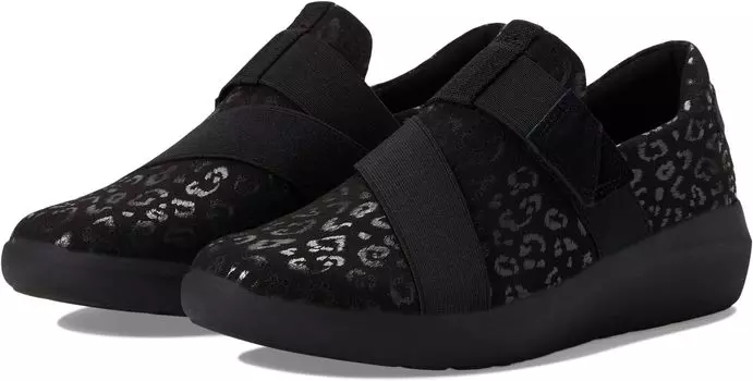 Лоферы Kayleigh Charm Clarks, цвет Black Textile