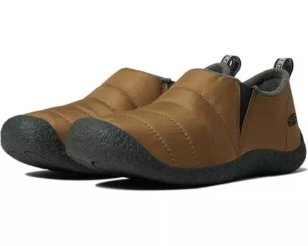 Лоферы KEEN Howser II, цвет Dark Earth/Black