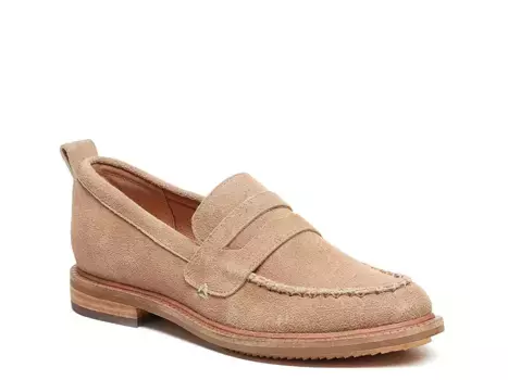 Лоферы Kelsi Dagger Brooklyn Lens, замша миндального цвета