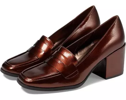 Лоферы Kenneth Cole Reaction Elsa, цвет Brown Patent