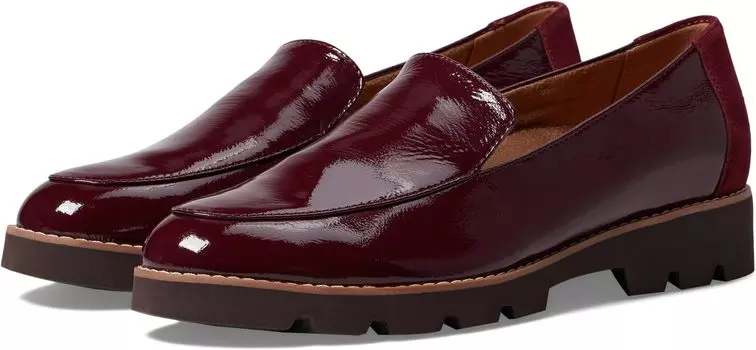 Лоферы Kensley VIONIC, цвет Syrah Crinkle Patent