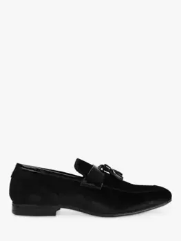 Лоферы KG Kurt Geiger Stevie Velvet Tassel, черный