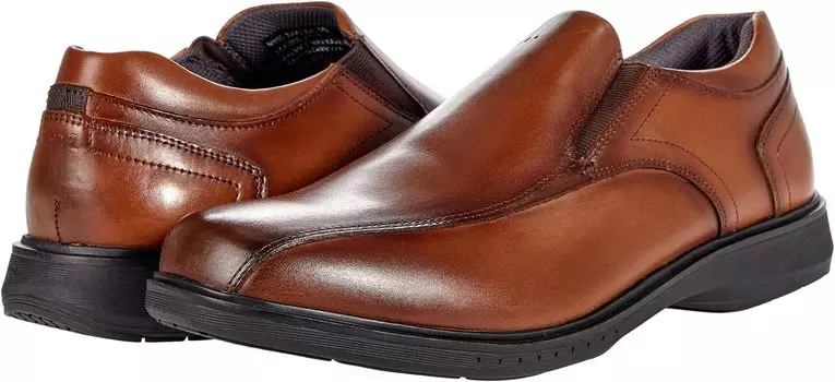 Лоферы Kore Pro Bicycle Toe Slip-On Nunn Bush, цвет Cognac
