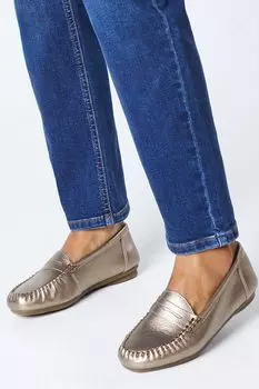 Лоферы кожаные Good For the Sole Nessa, бронзовый