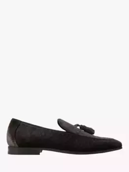 Лоферы Kurt Geiger London Henry Quilted Velvet Tassel, коричневый