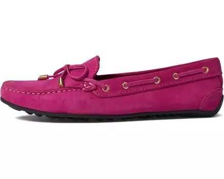 Лоферы Lace Driving Loafer Massimo Matteo, ярко-розовый