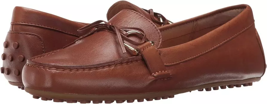 Лоферы LAUREN Ralph Lauren Briley Moccasin Loafer, цвет Deep Saddle Tan Super Soft Leather