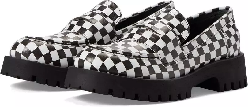 Лоферы Lawrence Loafer Steve Madden, цвет Black/White