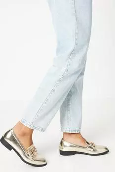 Лоферы Lucinda Snaffle с деталями Wallis, золото